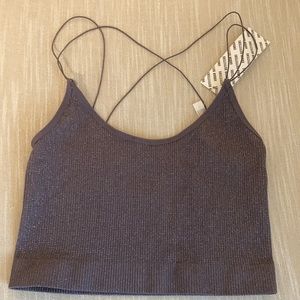 NWT Urban Outfitters Sparkly Bra Or Crop Top